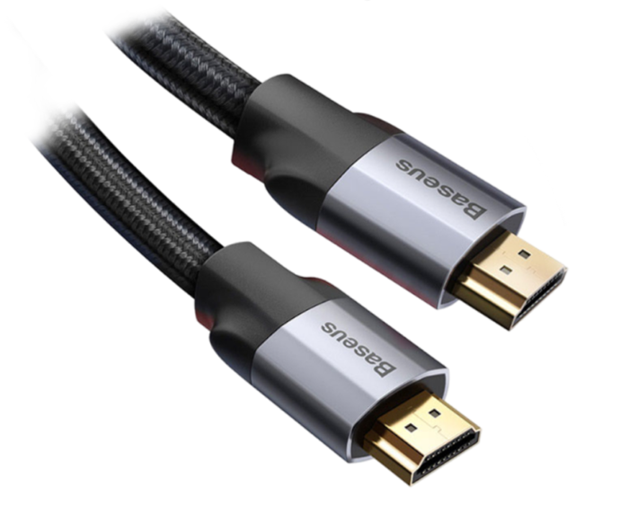 Baseus Cafule 4K HDMI Male To 4K HDMI Male Adapter Cable 3M Black