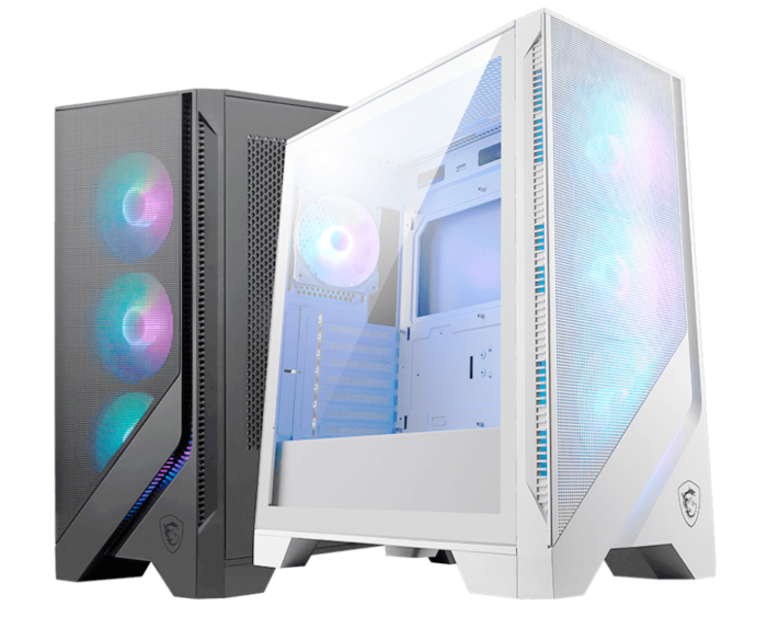 MSI MAG FORGE 320R Airflow RGB Gaming Casing - Image 1