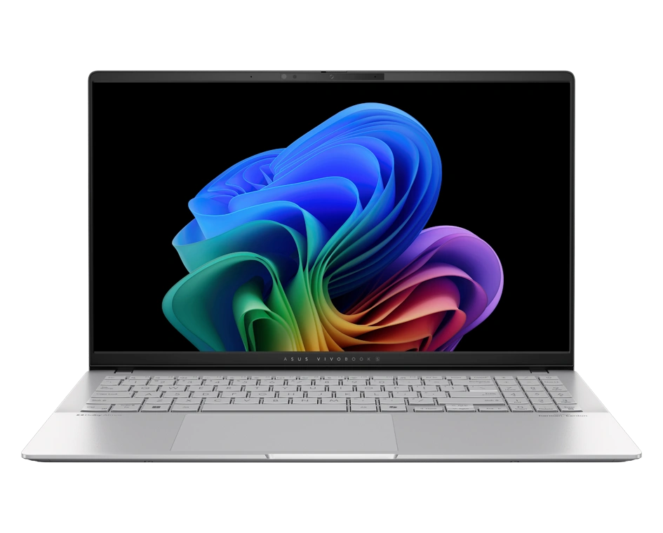 ASUS Vivobook S15 Laptop S5507QA-MA100WS (Snapgragon X Plus X1P42100/16GB DDR5 RAM /1TB NVMe SSD/15.6 OLED Display/Windows 11 Home)