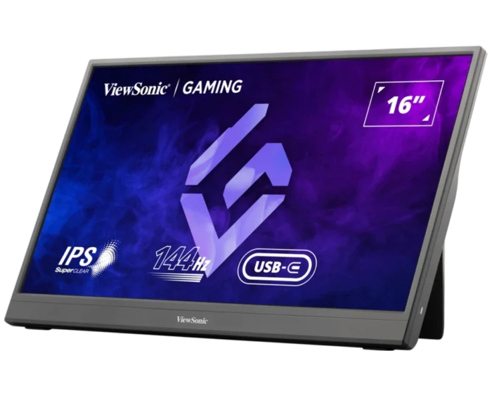ViewSonic VX1654 16" 144Hz IPS Portable Gaming Monitor - Image 1