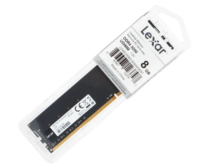 Lexar® DDR4-3200MHz UDIMM 8GB Desktop Memory - Image 1