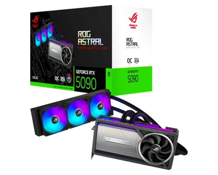 CAGPU-4 ROG Astral LC GeForce RTX™ 5090 32GB GDDR7 OC Edition GPU - Image 1