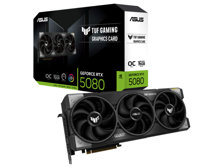 ASUS TUF Gaming GeForce RTX™ 5080 16GB GDDR7 OC Edition GPU - Image 1