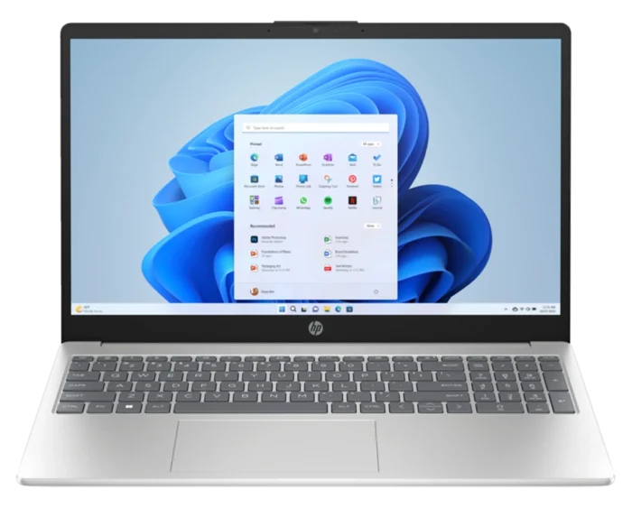 HP 15-fc0264AU Laptop (AMD Ryzen 5-7520U/8GB RAM/512GB NVMe SSD/15.6" FHD/Windows 11 Home) - Image 1