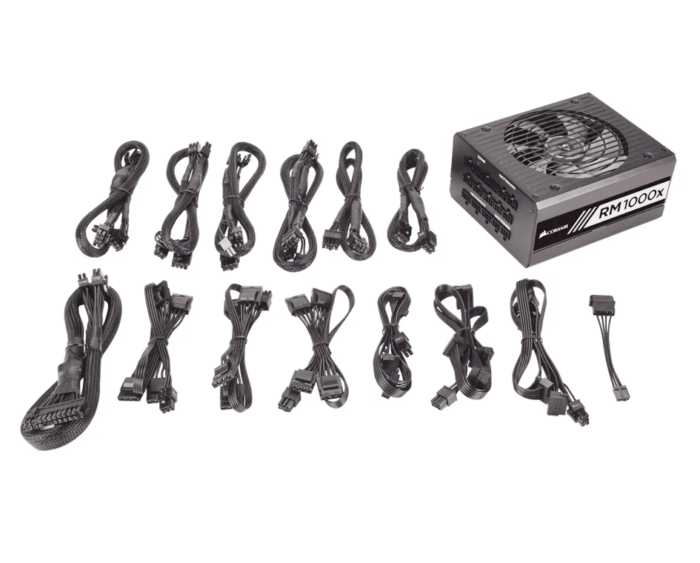 CORSAIR RMx Series™ RM1000x — 1000 Watt 80 PLUS® Gold Certified Fully Modular PSU - Image 5